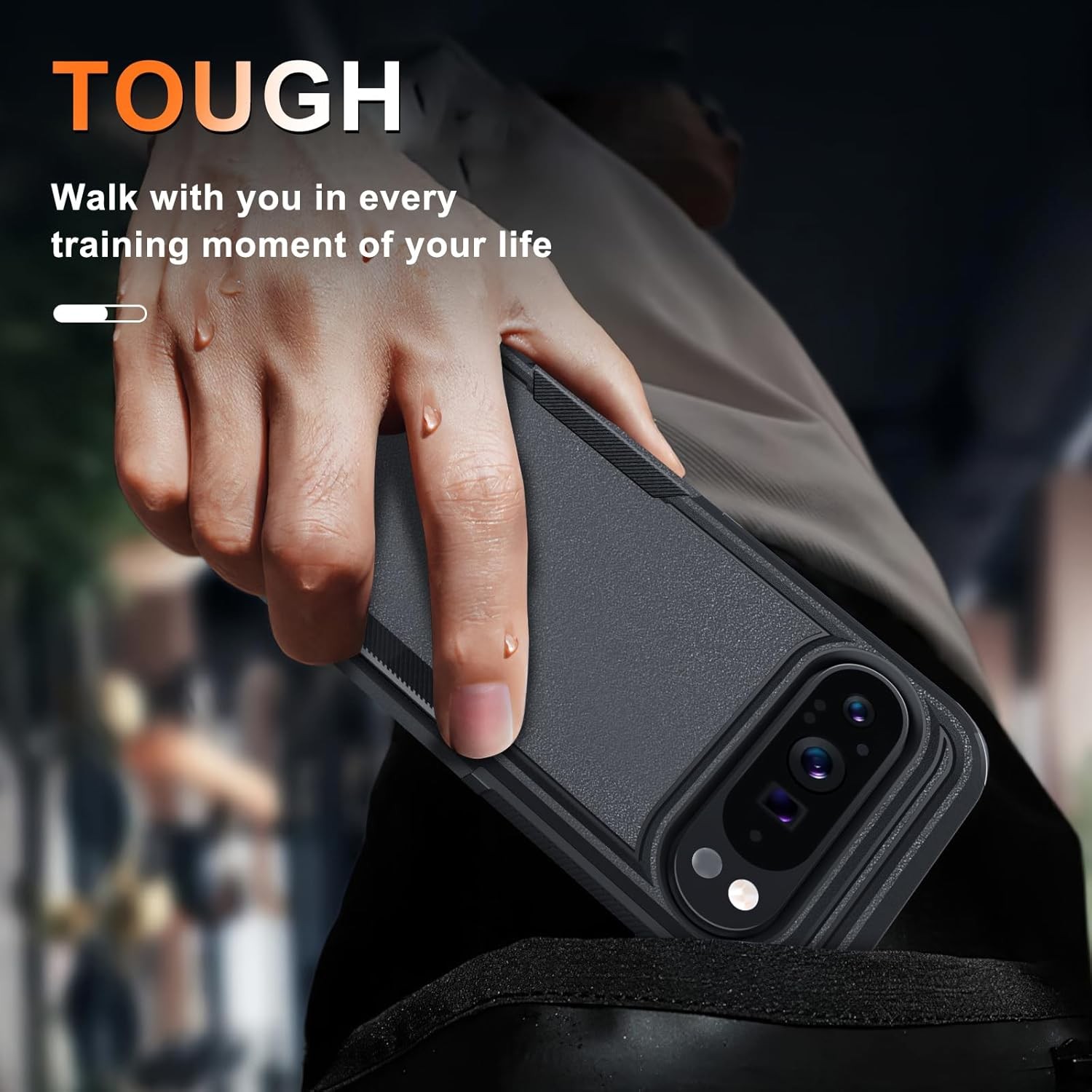 Case for Google Pixel 9 Pro XL, Heavy Duty Rugged Shockproof Protective Phone