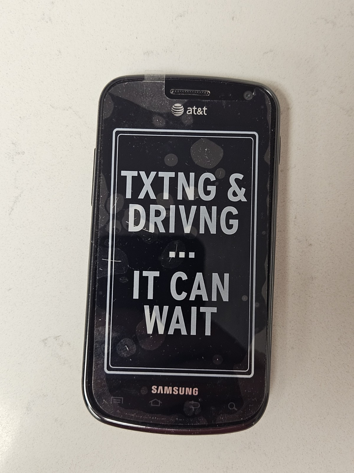 WORKS! Samsung Galaxy Exhilarate SGH-I577 Black (Consumer Cellular) 4GB RARE!!