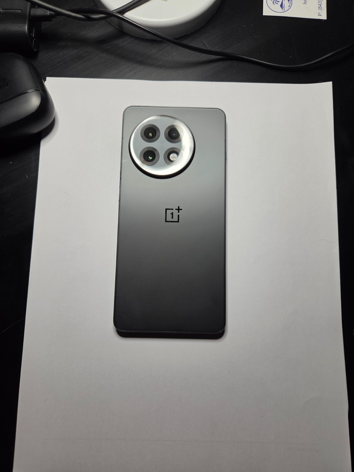 OnePlus 13R 256GB 12GB RAM Black CPH2647 Dual SIM SIM+ SIM Unlocked Open Box
