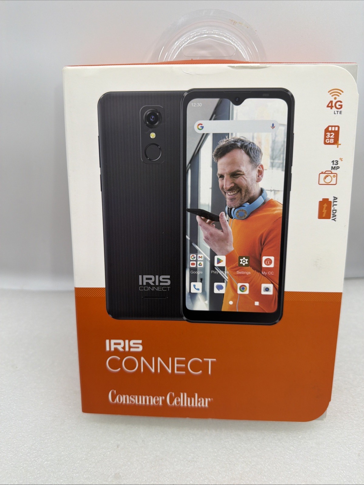 IRIS Connect SH4650 Black 6.5″ Touchscreen 32GB Android Smartphone Consumer Cell
