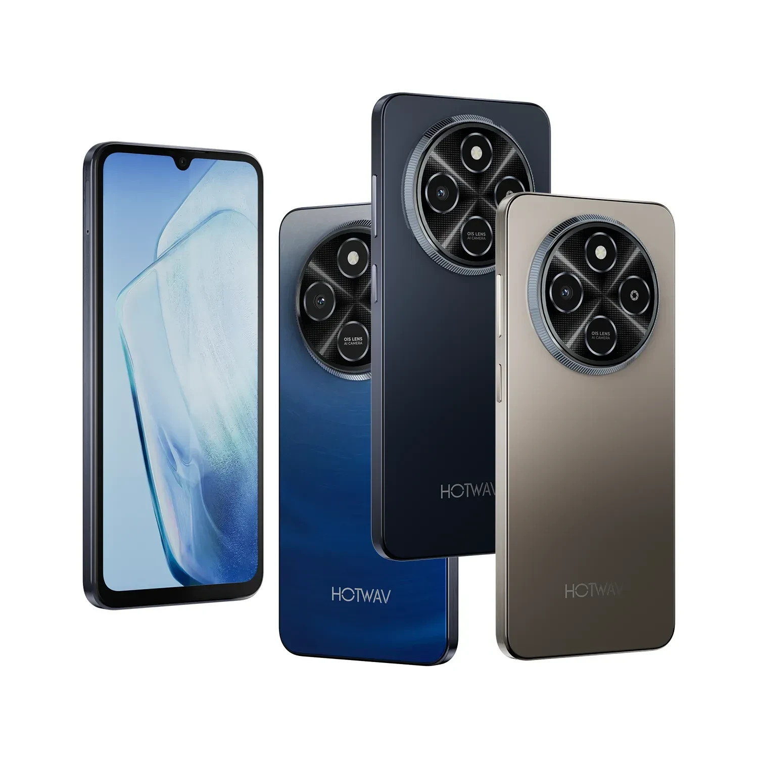New HOTWAV Note 16 |6.”9 HD+Display Android 14 factory Unlocked Cell Phone BK