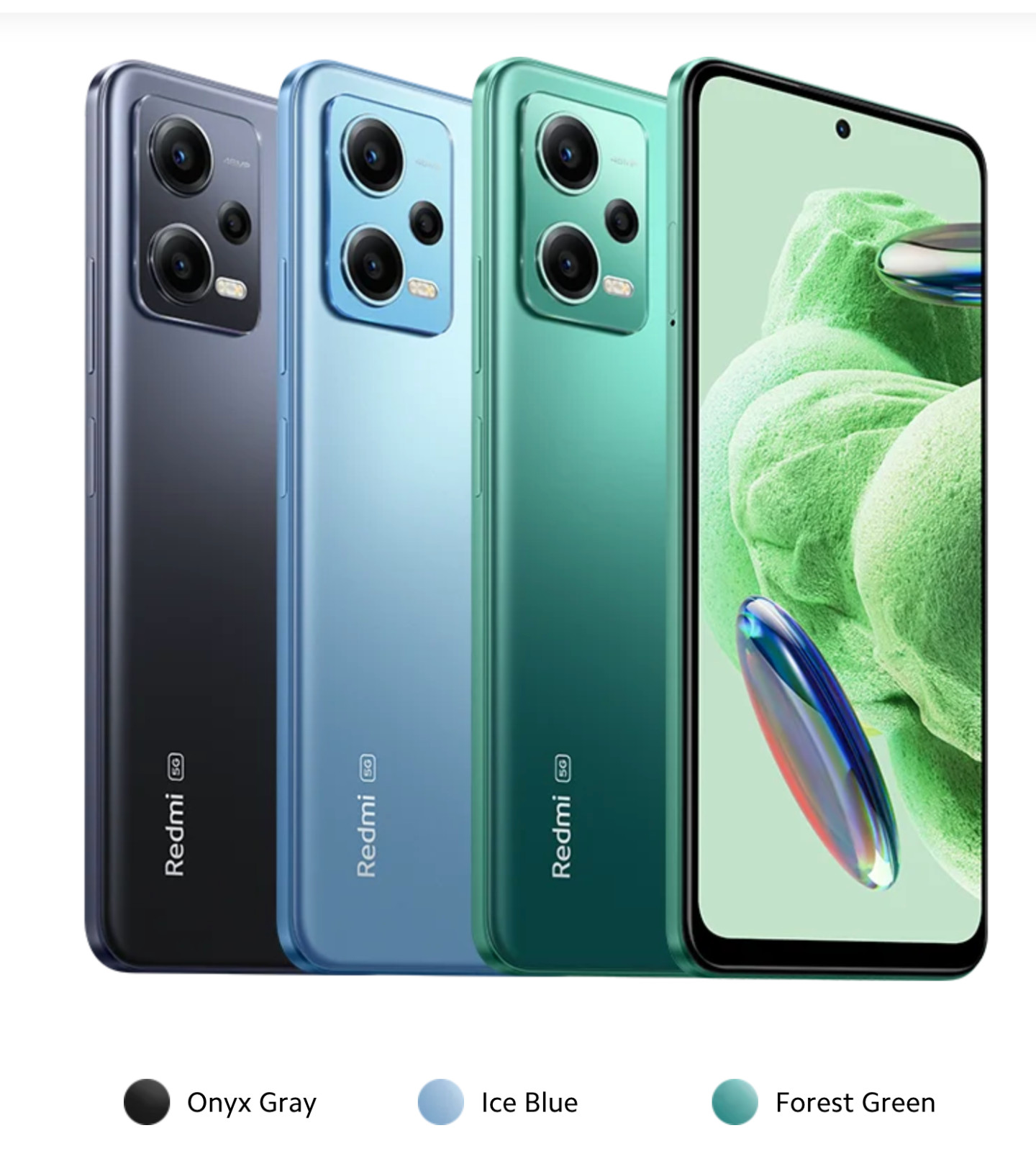 Xiaomi Redmi Note 12 5G Onyx Gray – 4GB RAM – 128GB ROM – Global Version – NEW