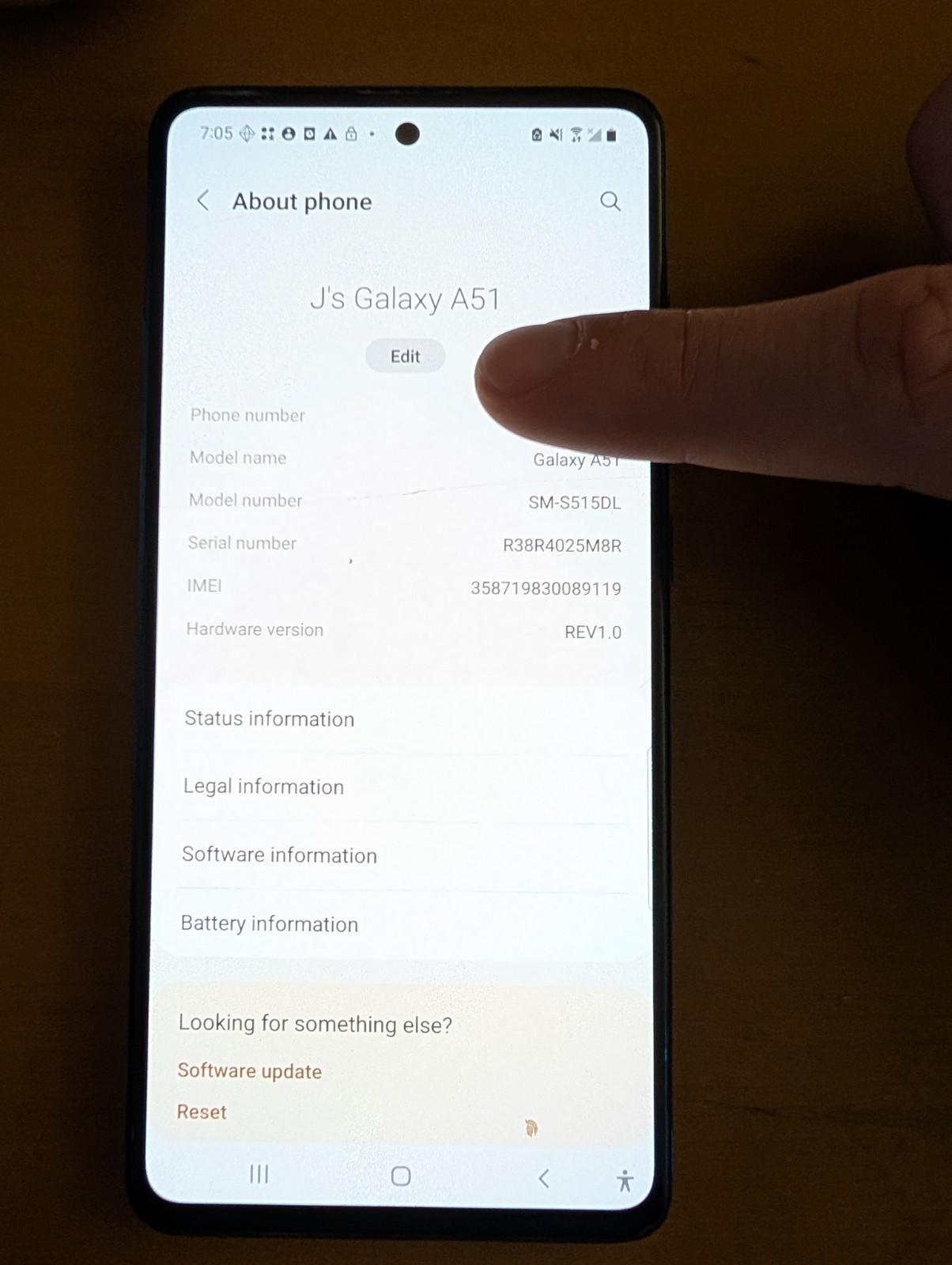 Samsung Galaxy A51 (SM-S515DL)
