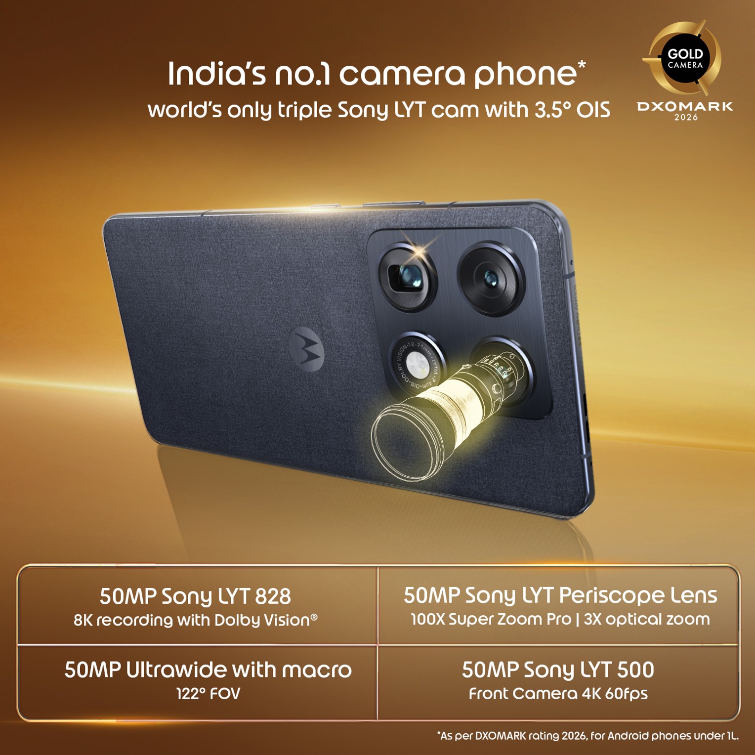 Motorola Signature | 512GB | 16GB RAM | Carbon | Global Version Unlocked NFC