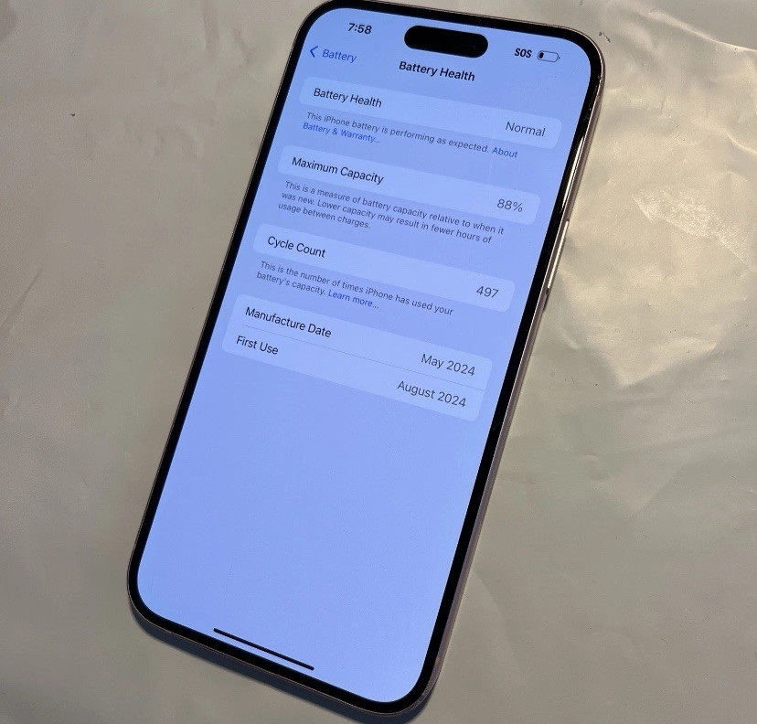 Apple Blue Smartphone Wi-Fi Bluetooth iOS Bar Style