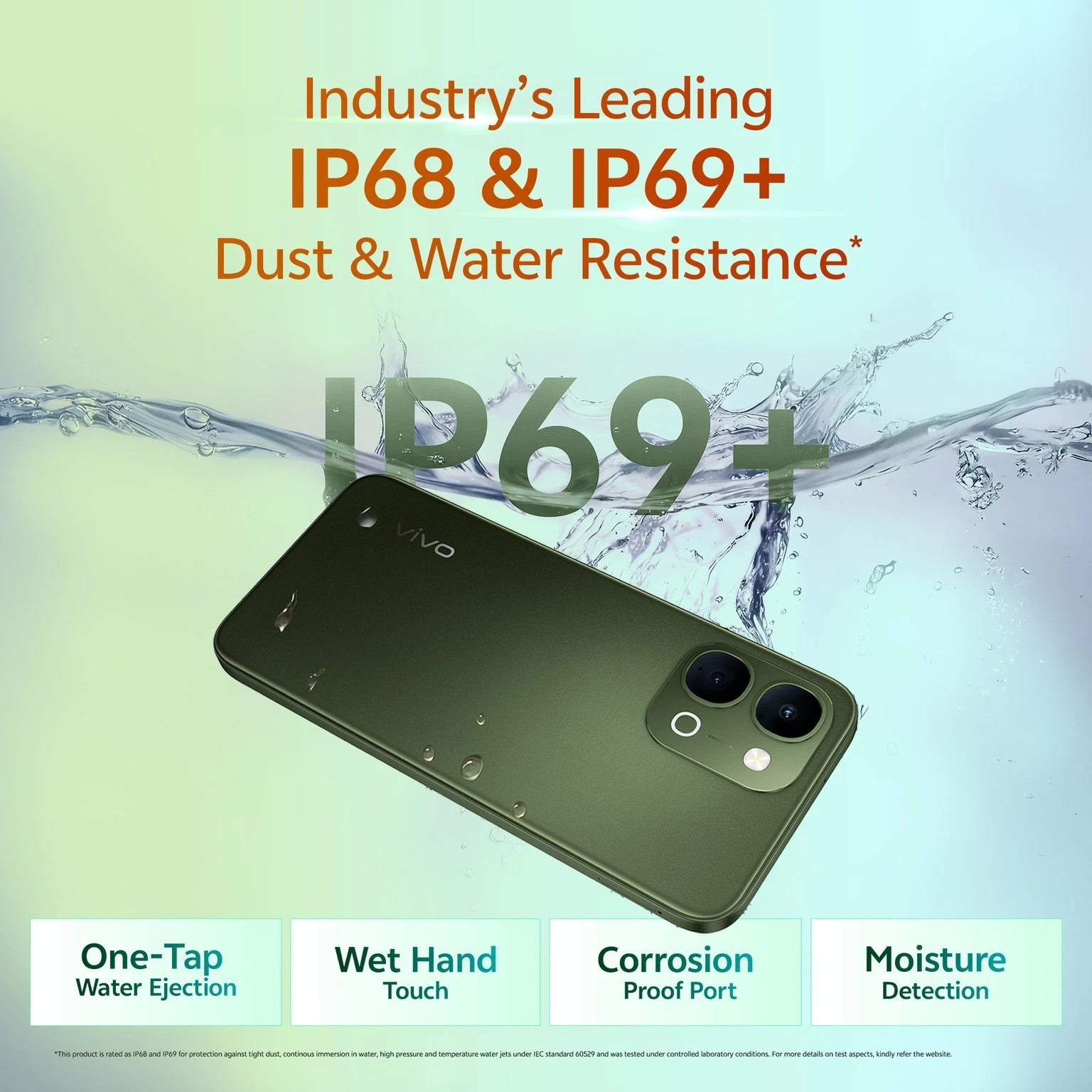 vivo T5x 5G (Green, 256GB 8GB RAM) Dimensity 7400-Turbo 6.76″ Global Version