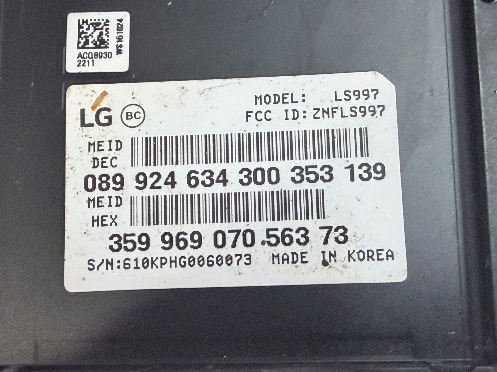 UNLOCKED Sprint LS997 LG V20 4G LTE 5.7″ 64GB Smart Phone / T-Mobile ** NO BATT