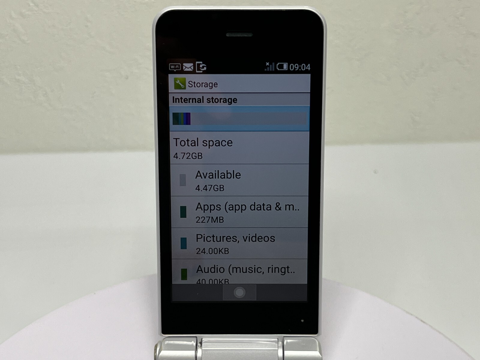 SHARP AQUOS Keitai 2 601SH Softbank White Unlocked SIM Free FLIP PHONE Android
