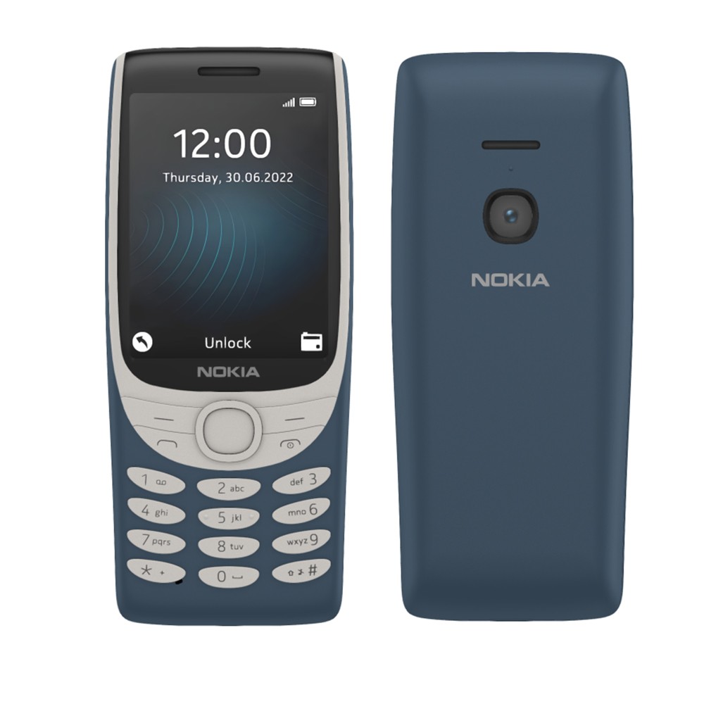 Nokia 8210 4G Factory Unlocked GSM Dual Sim Cellphone Colour Screen Camera BT
