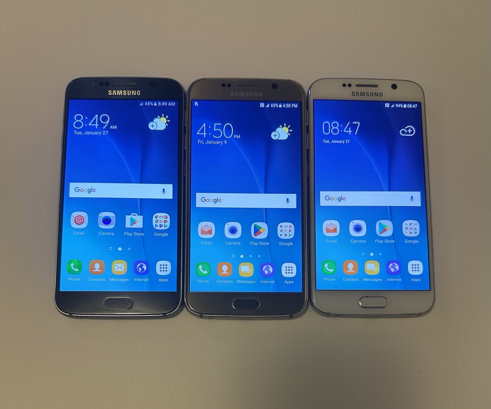 Samsung Galaxy S6 G920 32GB 64G ALL COLOR Unlocked AT&T T-mobile SmartPhone GOOD