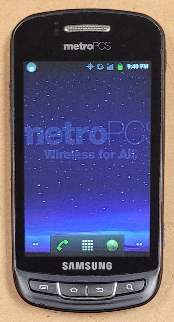 Samsung Admire SCH-R720 – Gray and Black ( MetroPCS ) Very Rare CDMA Smartphone