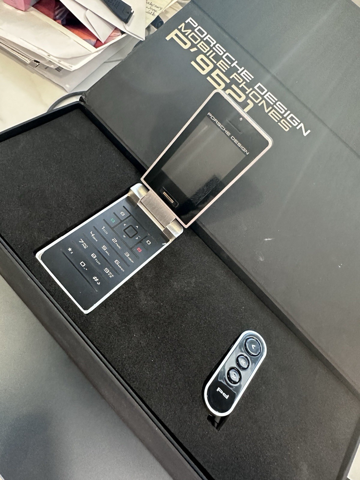 Sagem Porche Design Full Pack VIP Luxury Phone Extremely Rare