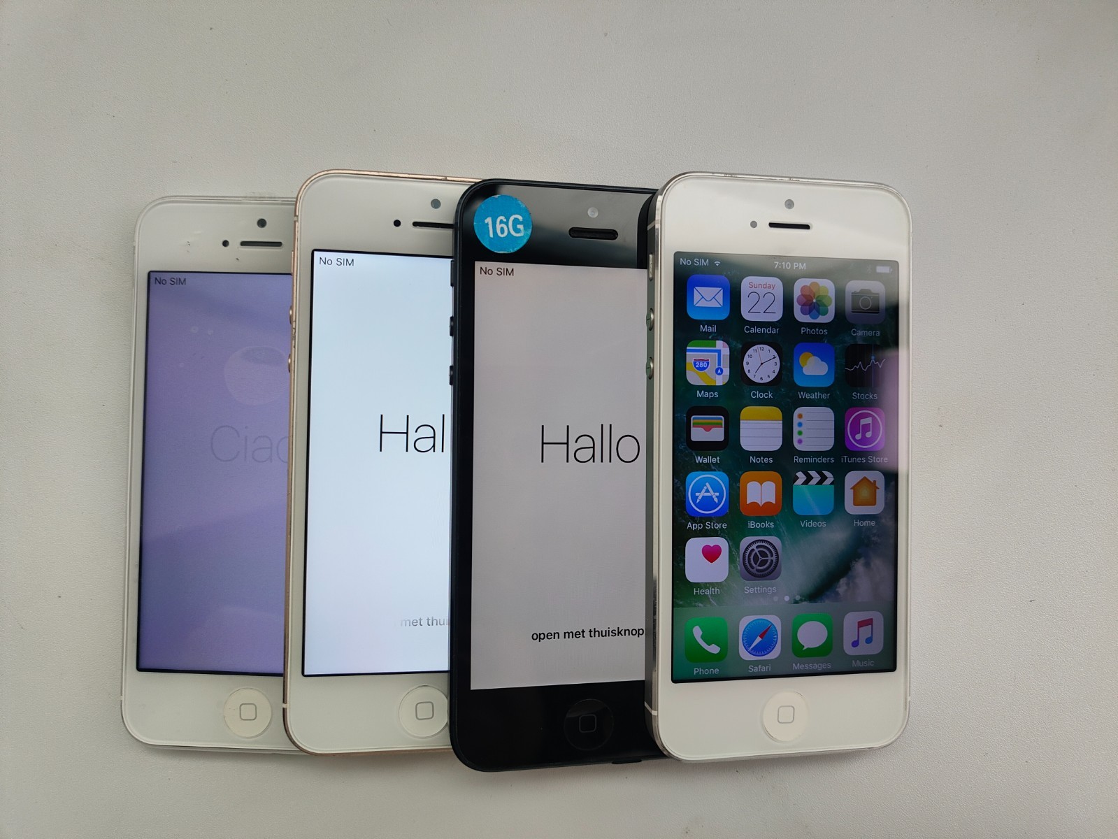 GOOD Apple iPhone 5 – 16 GB 32 GB – Black Silver Gold Unlocked 4G iOS 10 phone