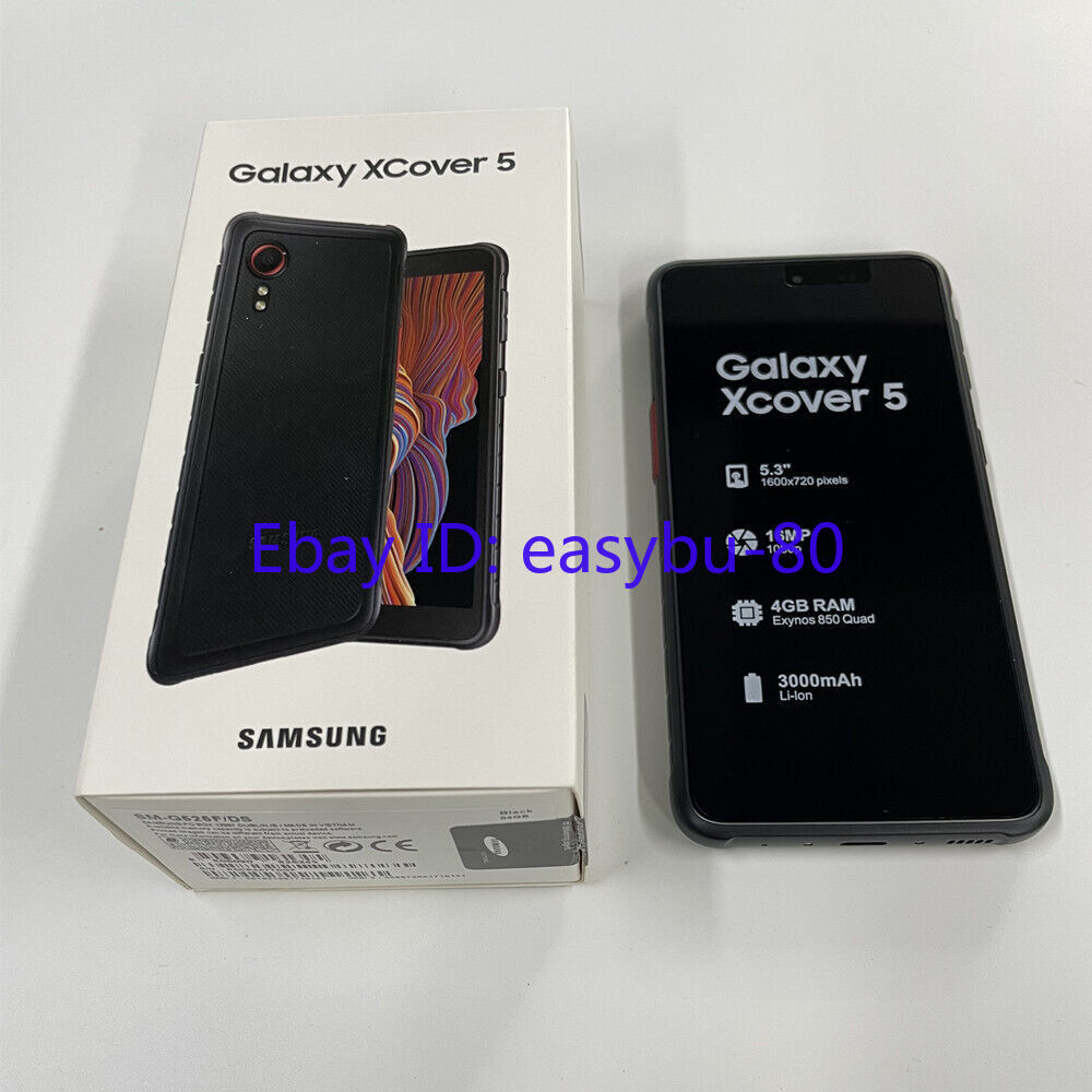 Unlocked Samsung Galaxy Xcover 5 SM-G525N SM-G525F/DS 64GB-New Sealed Smartphone