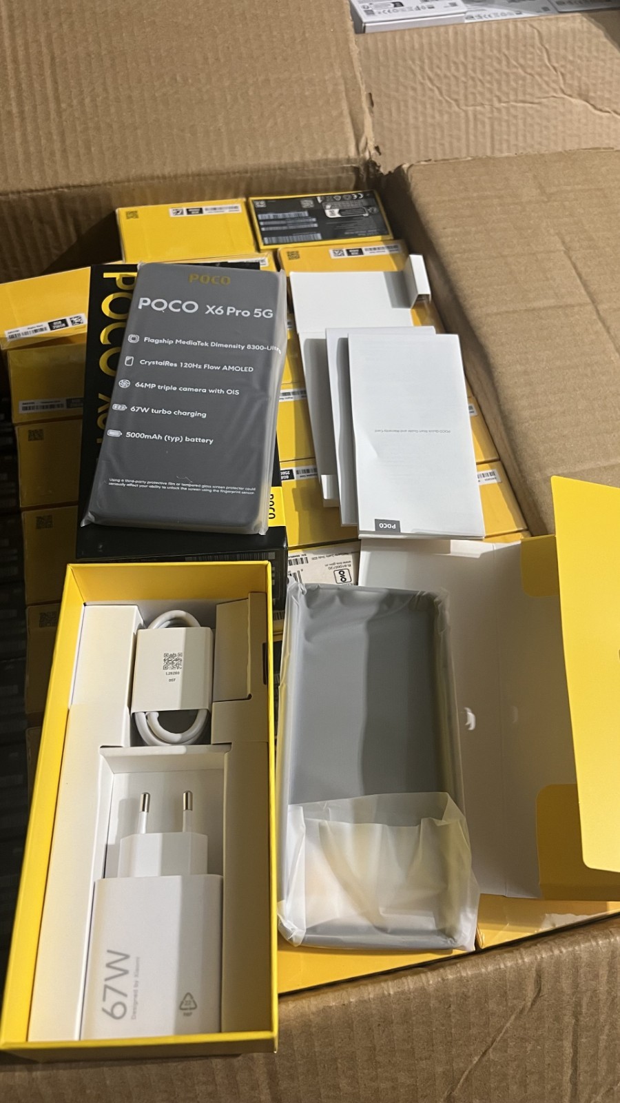 Xiaomi Poco X6 PRO 5G Black – 12GB RAM – 512GB ROM – Unlocked Global Version NEW