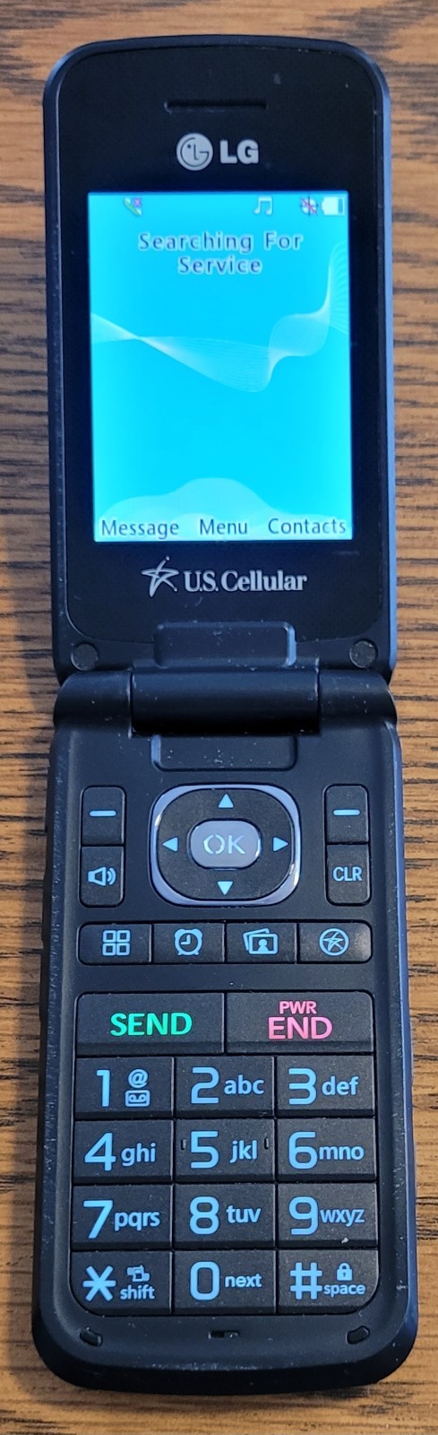 LG Wine 2 II UN430 – Gray and Silver ( U.S. Cellular ) Very Rare CDMA Flip Phone
