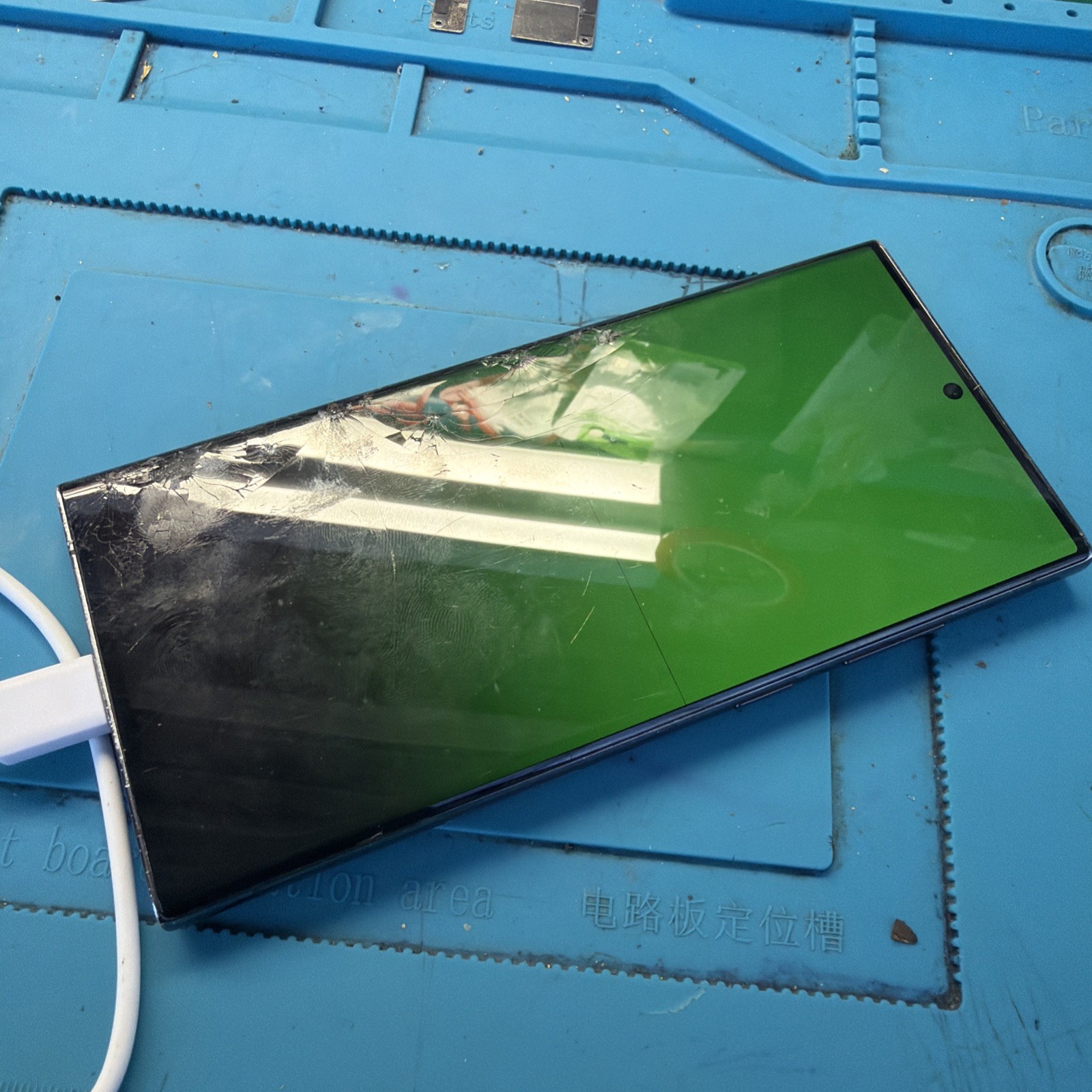 Check Esn For Parts Cracked Lcd And Digi Samsung Galaxy S23 Ultra 5G SM-S918U