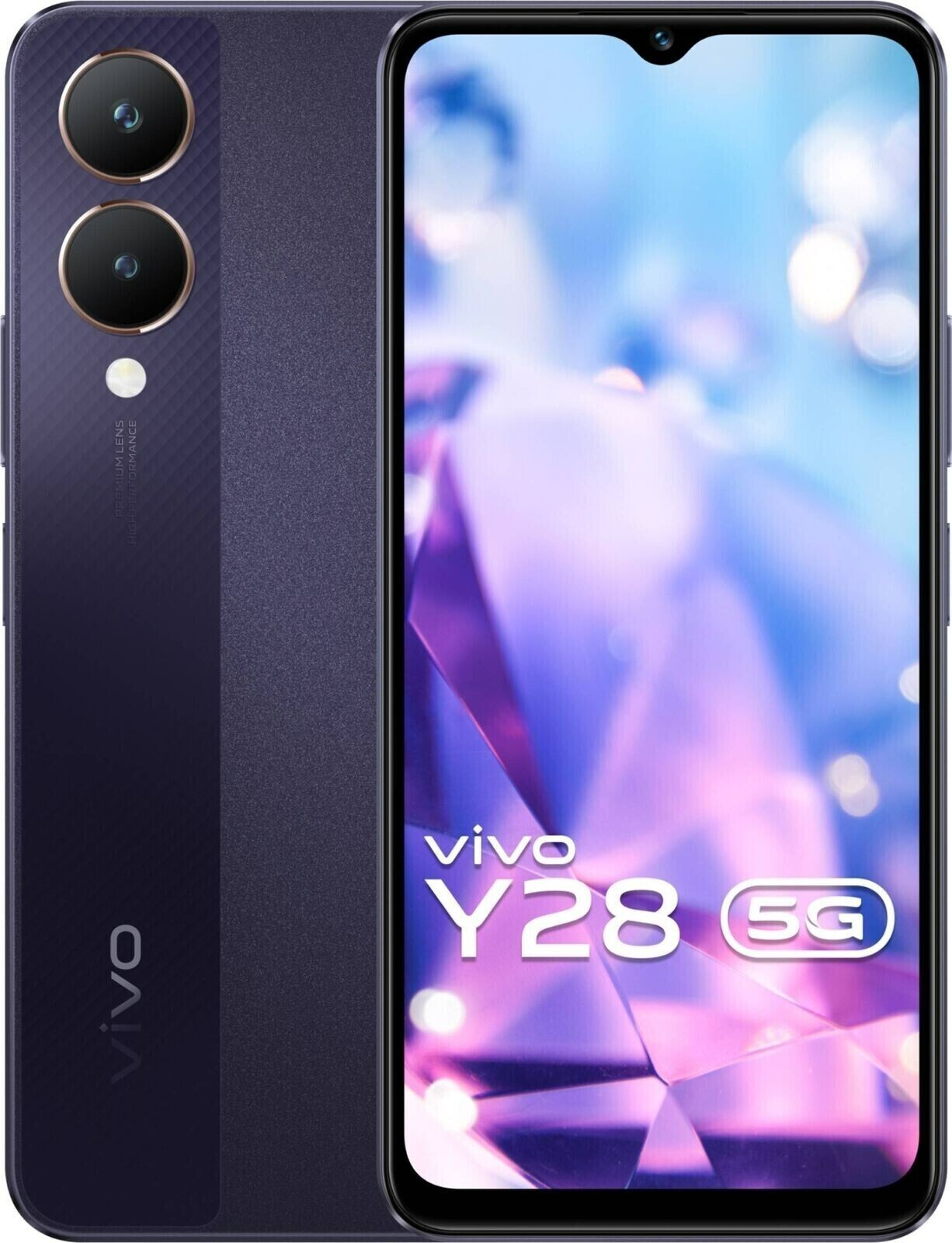 vivo Y28 5G (Purple,128 GB 4GB RAM)6.56″ 50MP Dimensity 6020 Processor Unlocked