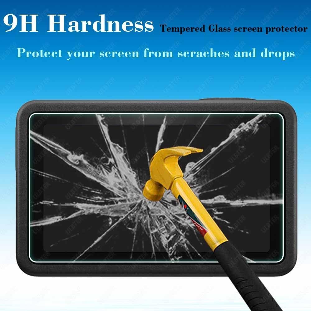0.3mm 9H Tempered Glass Screen Protector for DJI OSMO Action 5 Pro Camera