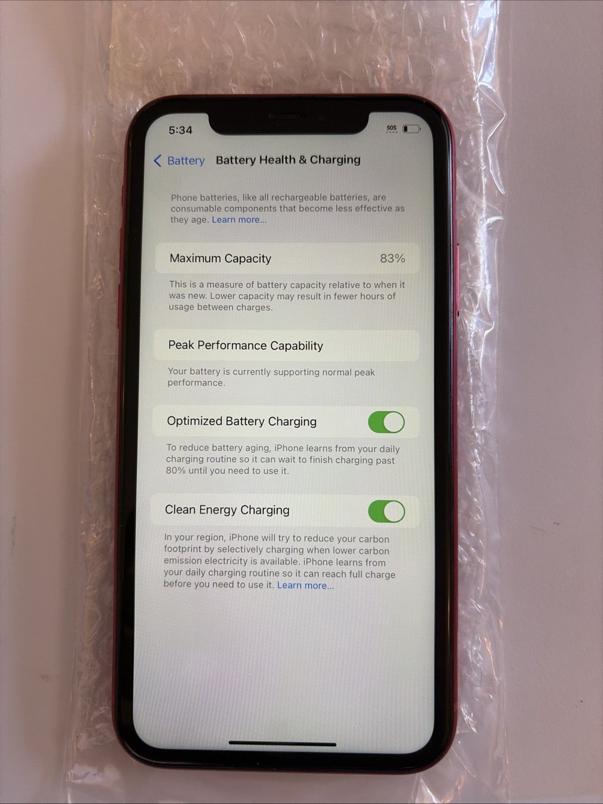 Apple iPhone XR (Product) Red A1984 64gb (Cricket Wireless) Clean #7