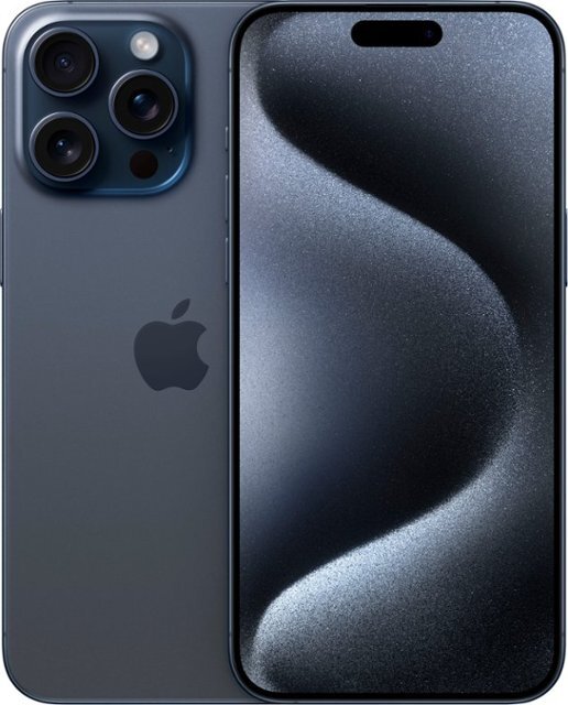 Apple iPhone 15 Pro Max A2849 T-Mobile Only 256GB Blue Titanium Good