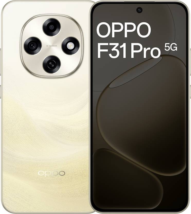 OPPO F31 Pro 5G (Gold, 256 GB 12GB RAM) Dimensity 7300 Processor Global Version.