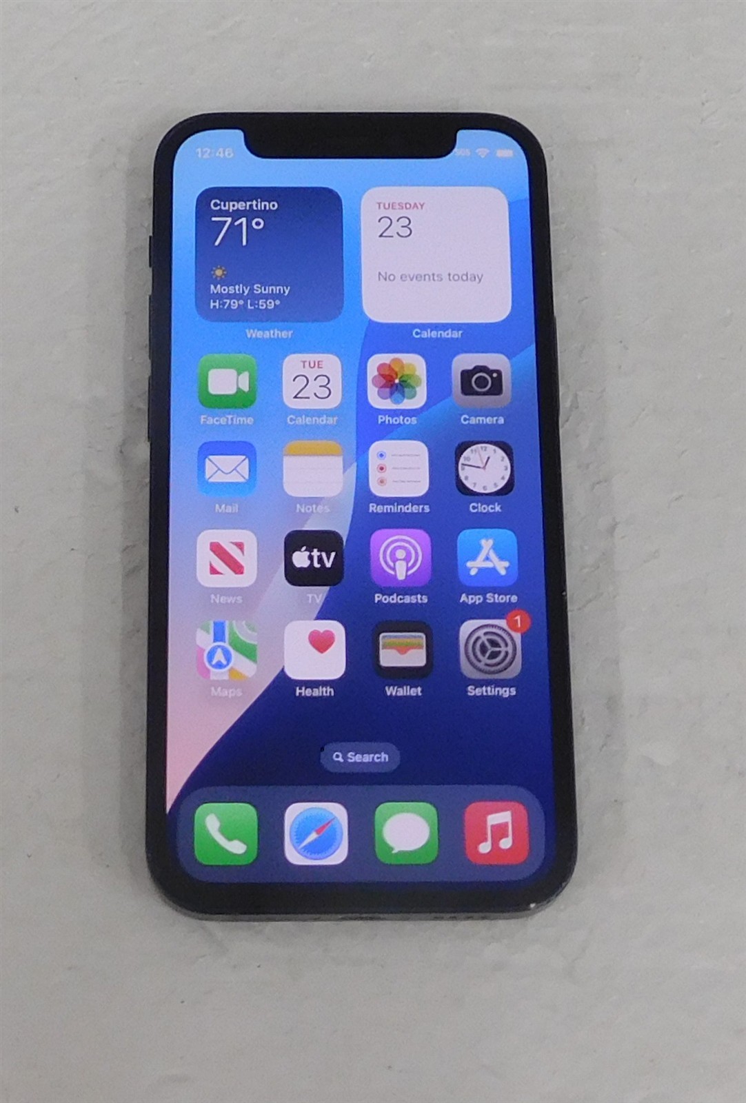 unlocked Apple iphone 12 mini MG6Q3LL/A 128GB Smartphone (read) #14 (L7)