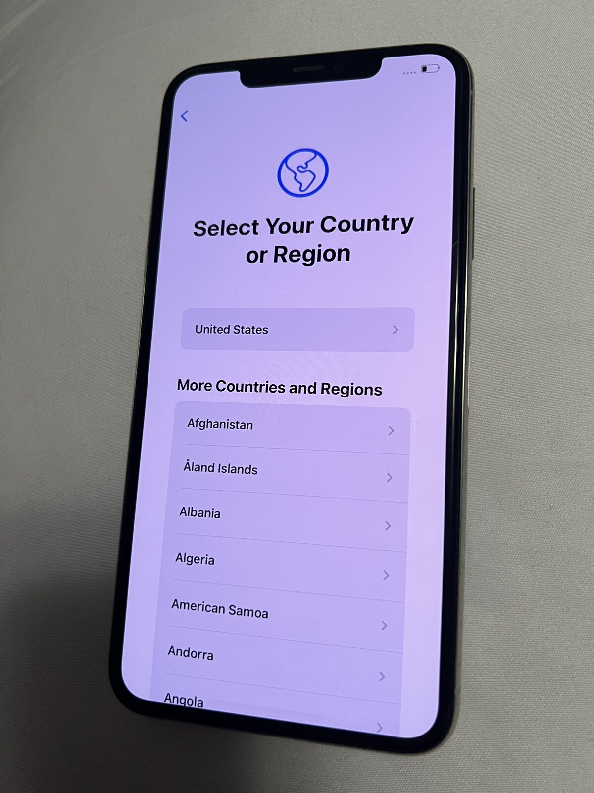 Apple iPhone 11 Pro Max – 64GB – Silver (Unlocked) A2161 (CDMA + GSM)