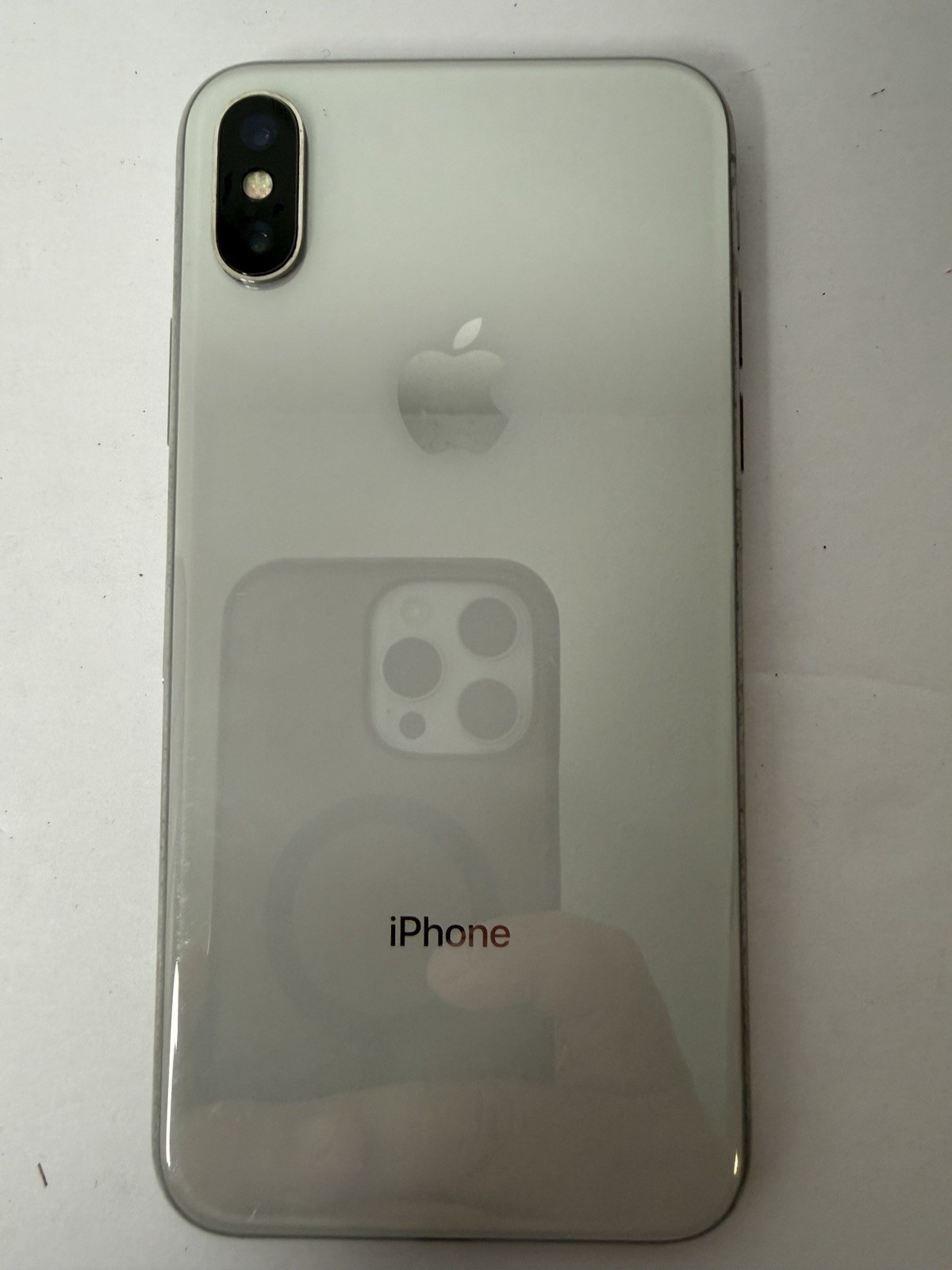 Apple Iphone X 2017 Silver 256GB A11 Bionic 5.8 inch Super Retina OLED for Parts