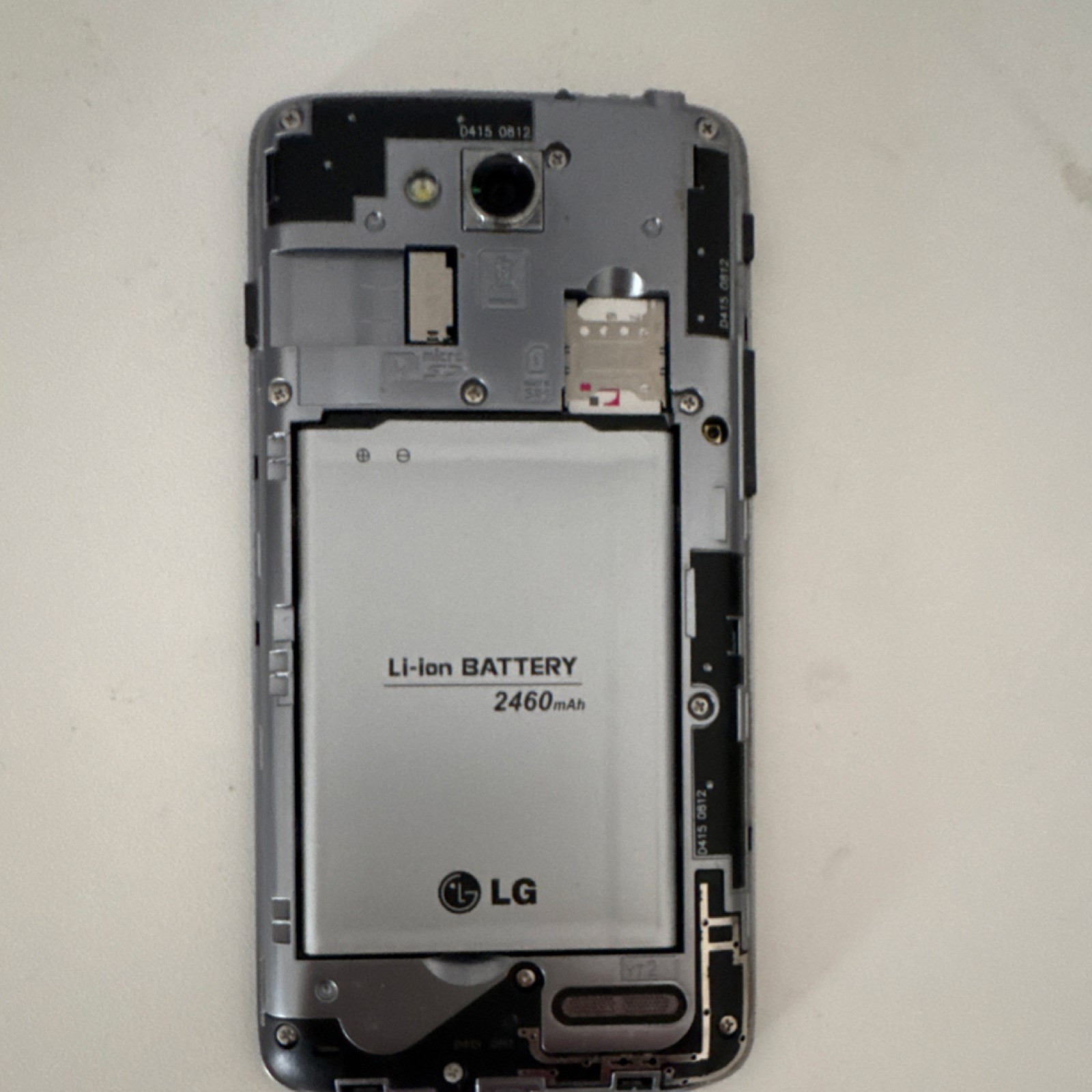 LG LG-D415 T-Mobile Smartphone Black MicroSD Single SIM Bar Style