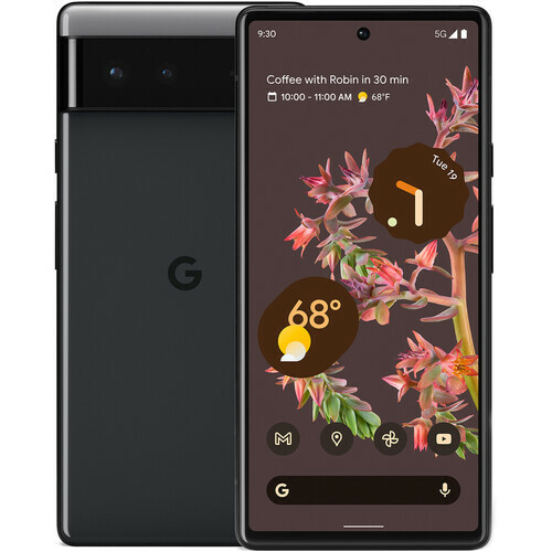 Google Pixel 6 5G 128GB Unlocked – Stormy Black | Brand New
