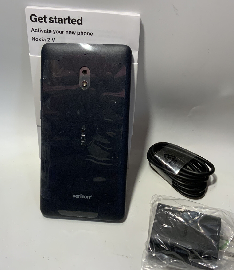 🔰 Nokia 2V- Blue,Silver (Verizon) 👉 SIM CARD NOT INCLUDED👈, 🆕 As Shown