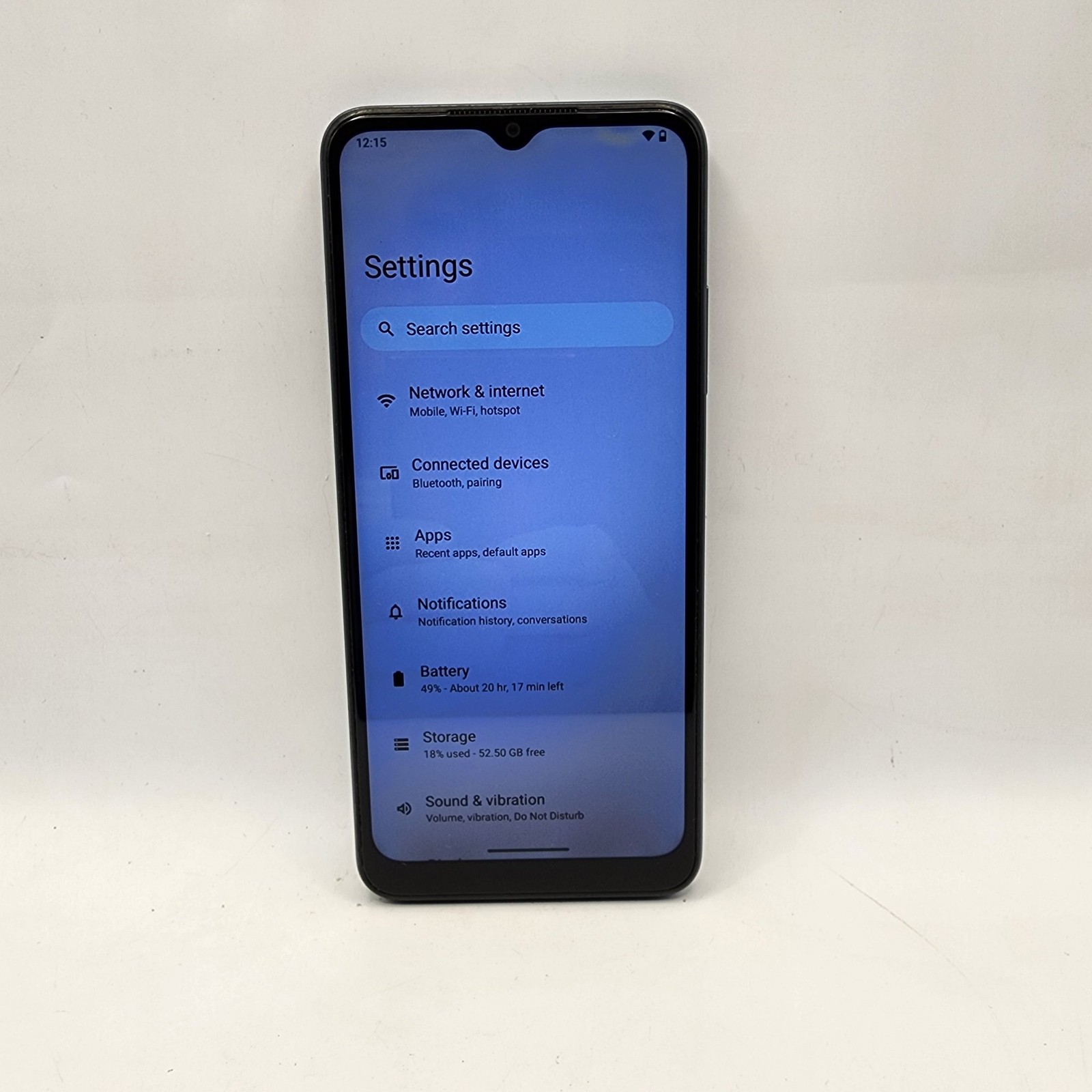 T-Mobile Revvl 6 5G TMAF025G 64GB Blue (T-Mobile/Unlocked) – No Metro