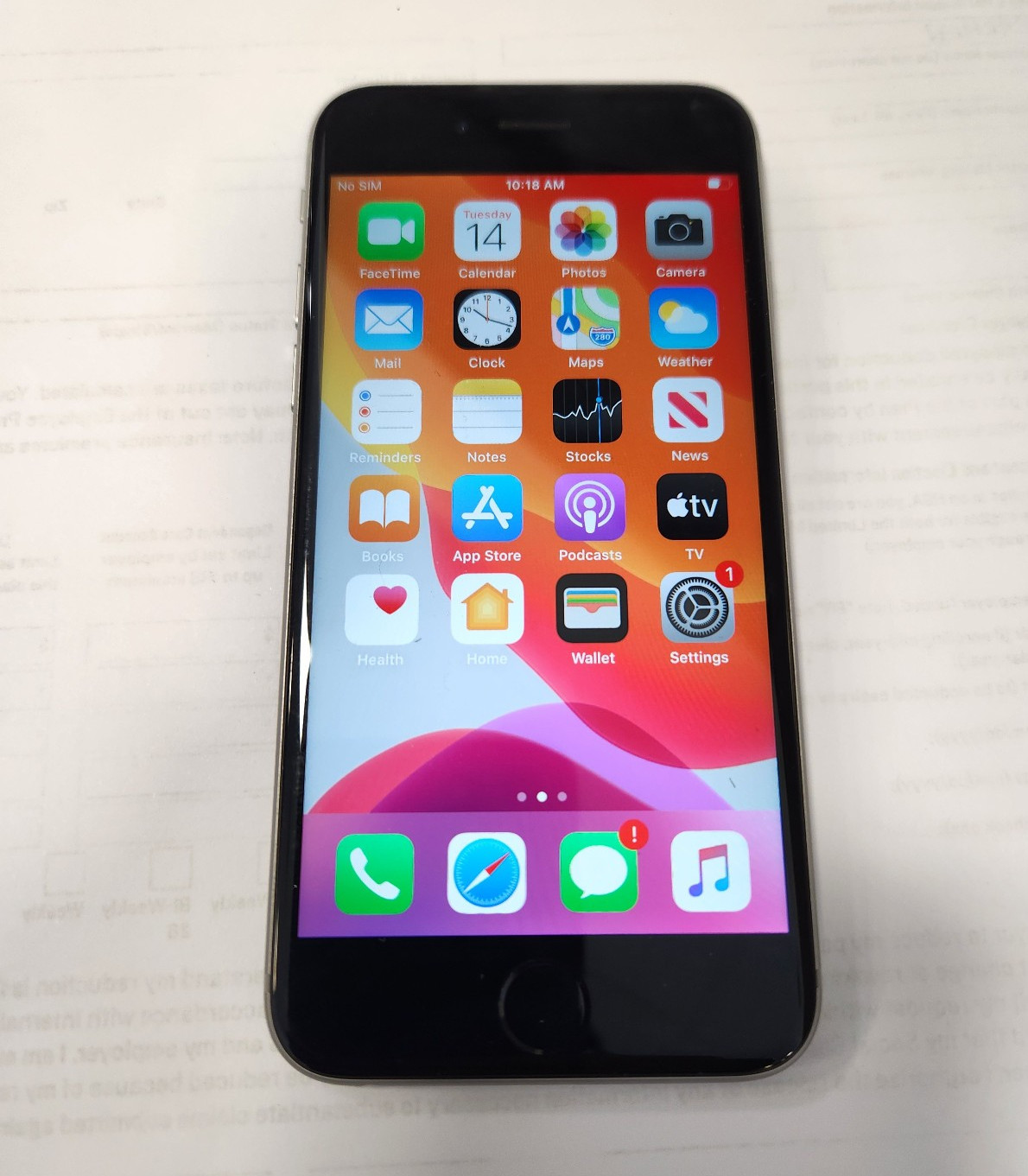 Apple iPhone 6s – 32GB – Space Gray (AT&T) A1633 (CDMA + GSM) Good Condition #9