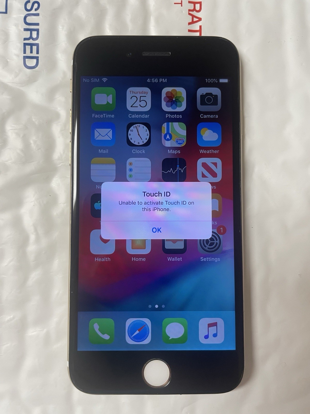 Apple iPhone 6 32GB Gold Unlocked A1586 IOS 12.5 MQ472LL/A