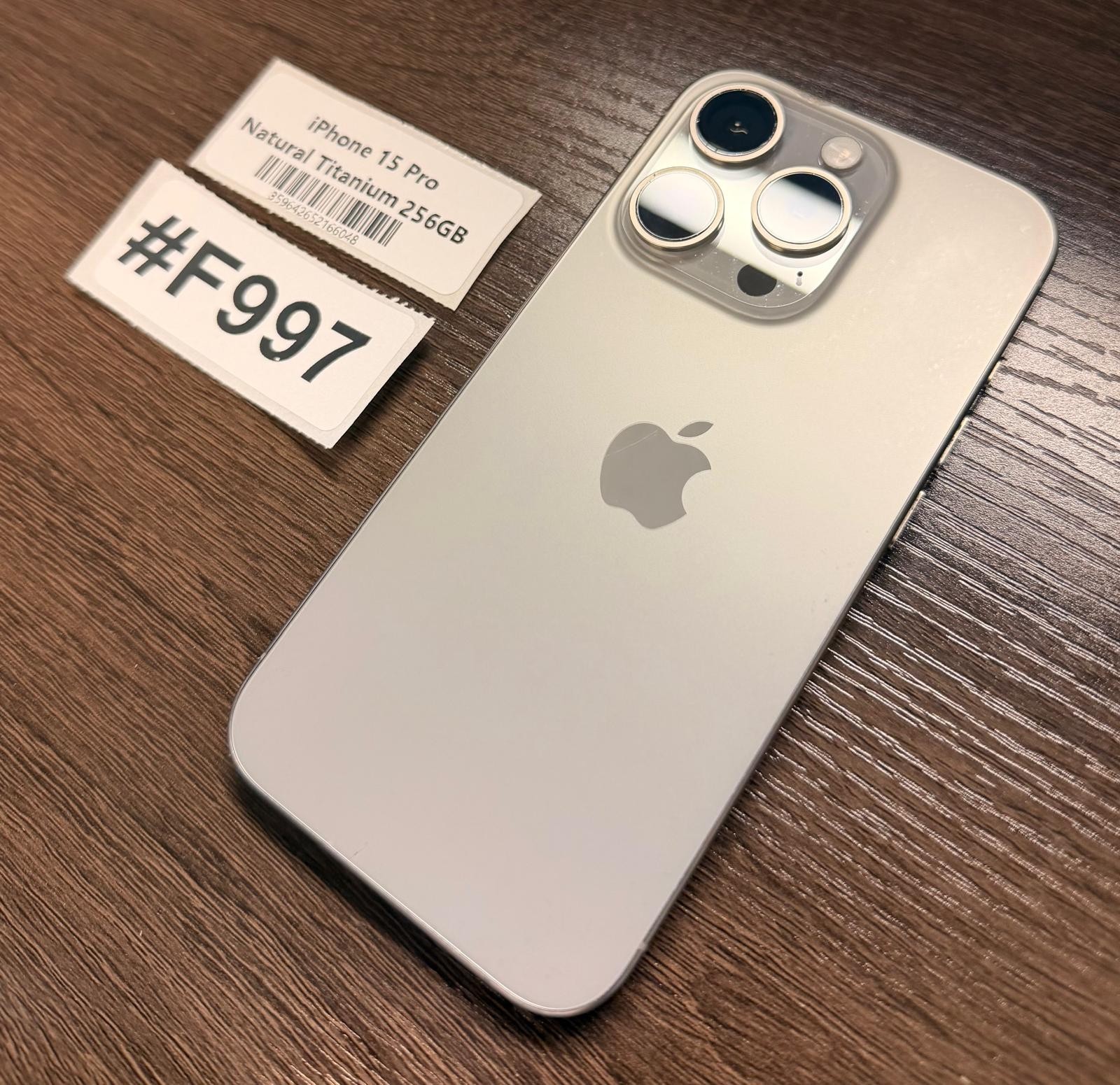 Apple iPhone 15 Pro 256GB Natural Titanim – For Use with AT&T- Read Seller Notes