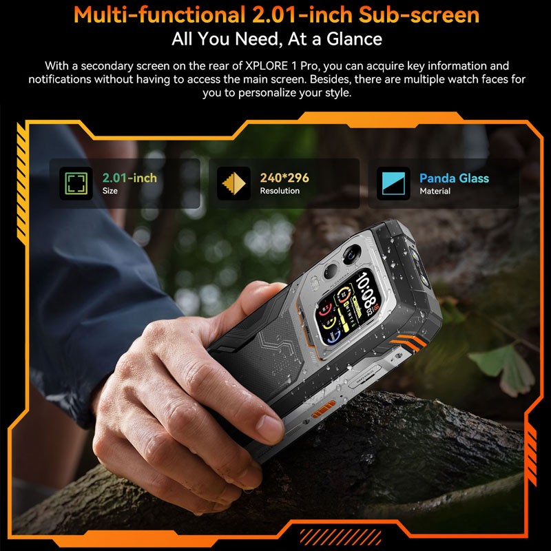 Blackview XPLORE 1 PRO 5G 4G AI Rugged Phone Android 15 Thermal Imaging Global