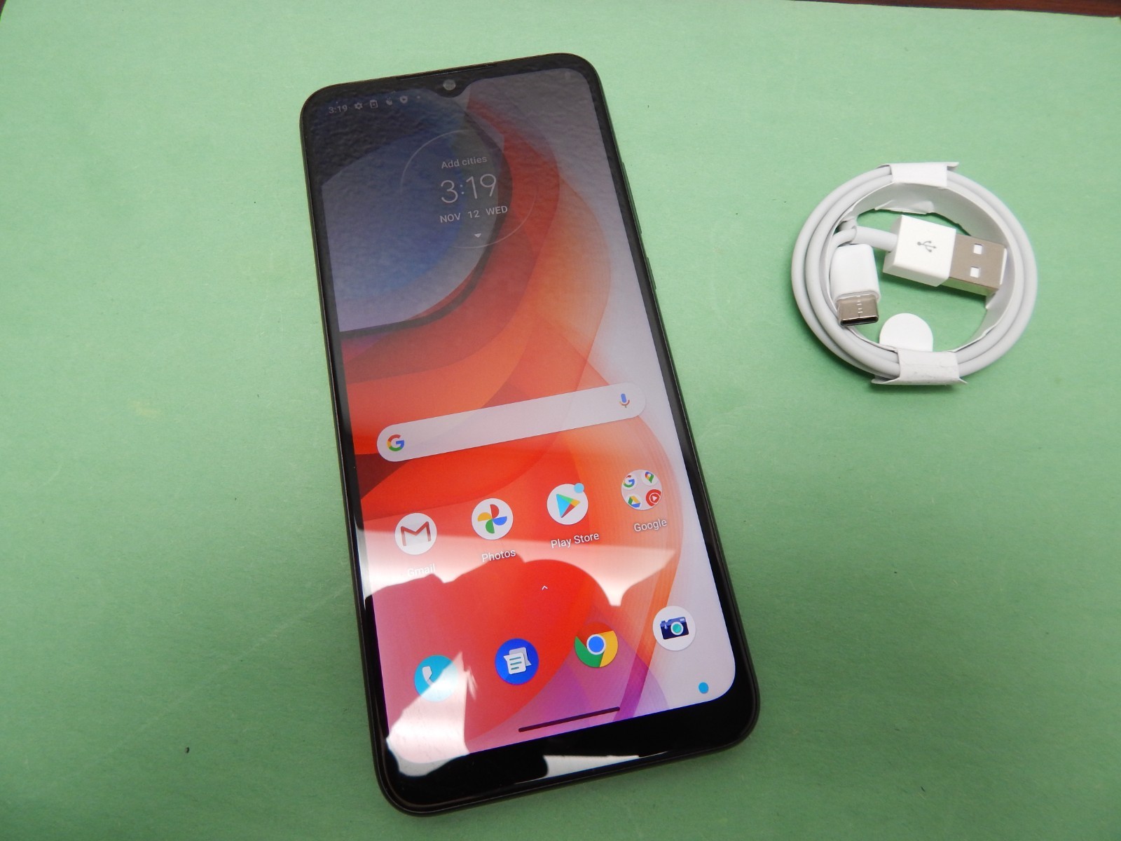 MOTO G Play (2021) XT2093-7 32GB GRAY (ATT) FREE BUNDLE & SHIPPING