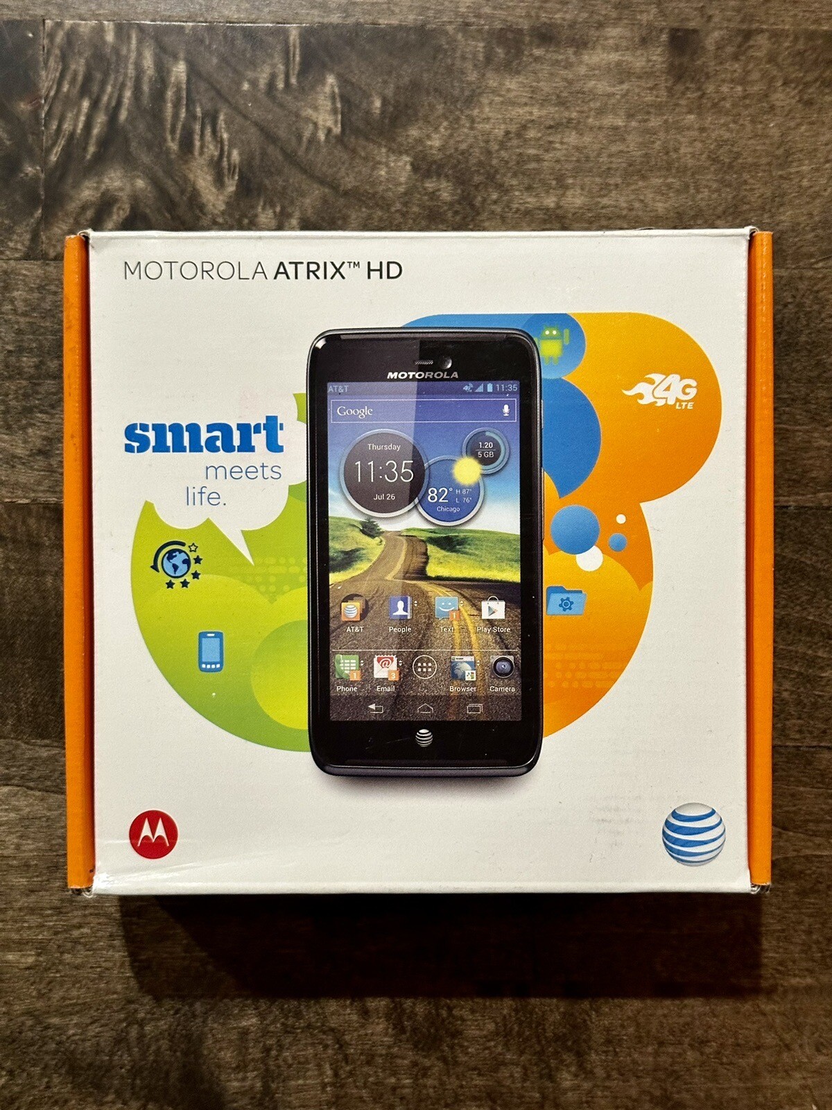 Motorola ATRIX HD MB886 – 8GB – Titanium (AT&T) Smartphone