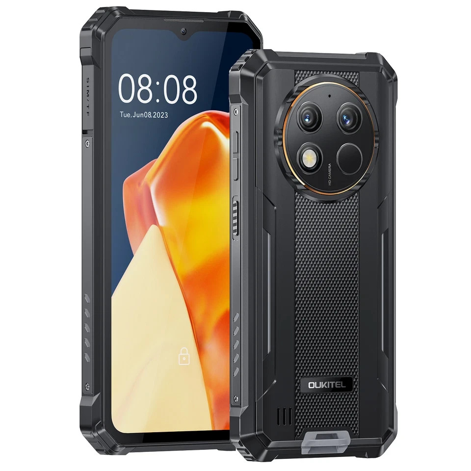 PHONE SET Oukitel WP28E Rugged Smartphone 10600mAh 6.52Inch Android 14