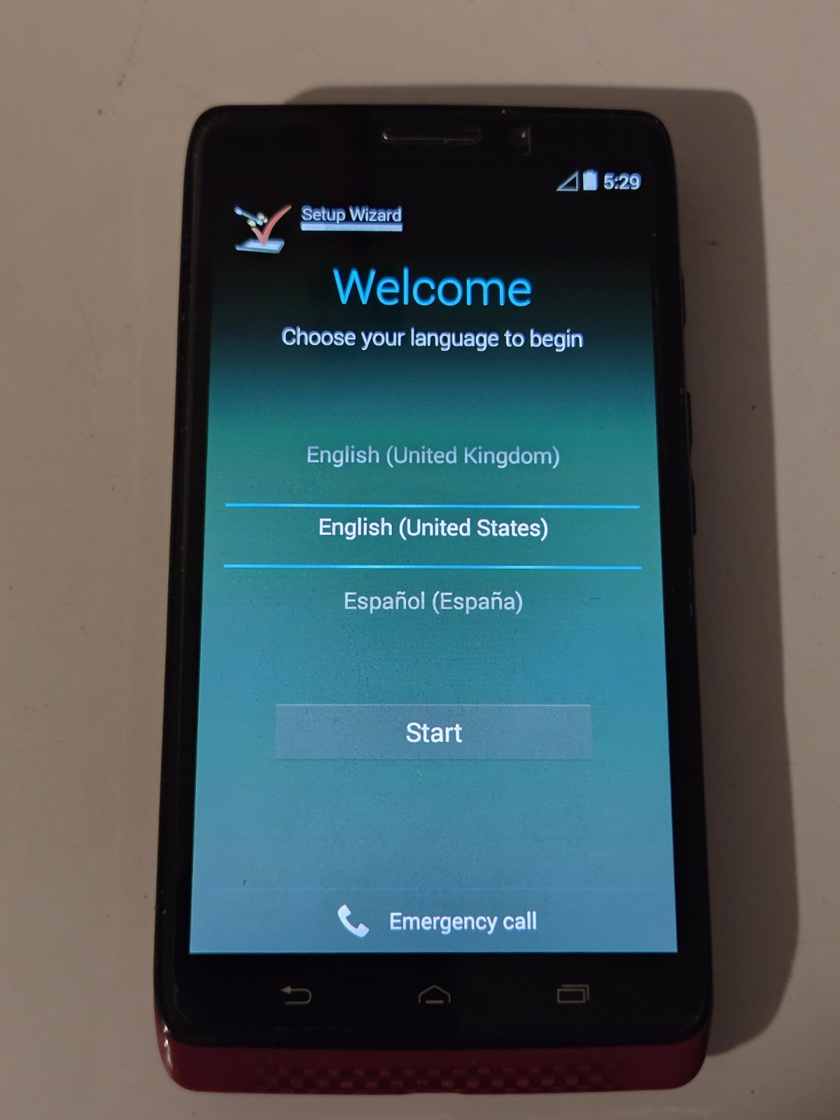 Motorola XT1080 Droid Maxx 16 GB Red (Verizon) Works!