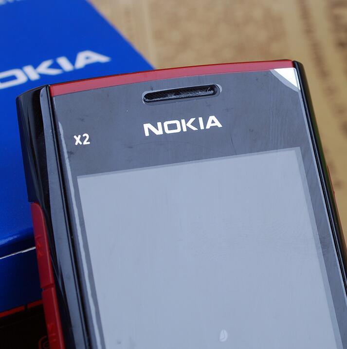 Unlocked Cheap X2 Nokia X2-00 FM JAVA 5MP 2.2 in Bluetooth Original Cellphone