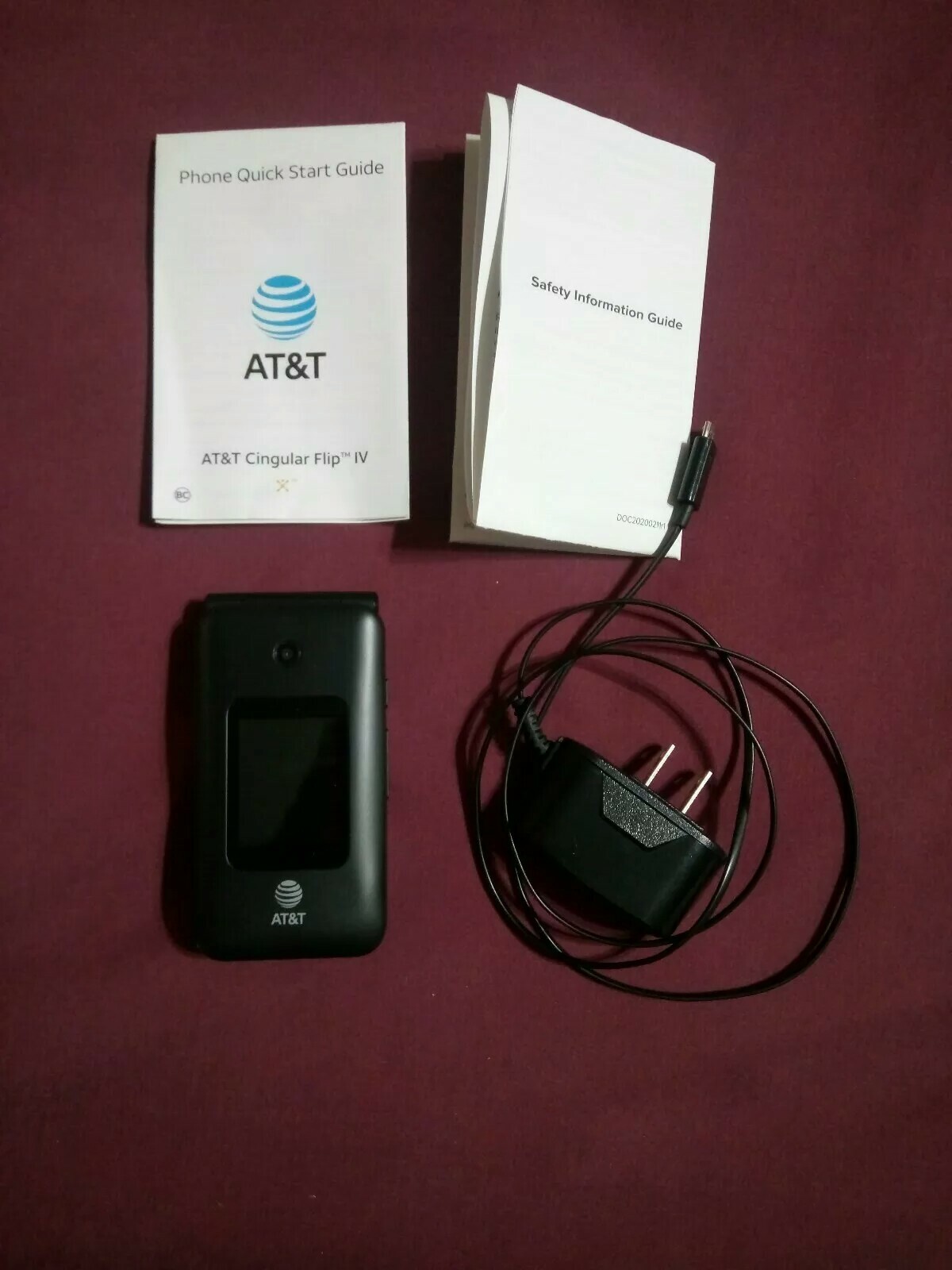 AT&T CINGULAR FLIP IV FLIP 4 U102AA 4G FLIP WITH SIM CARD