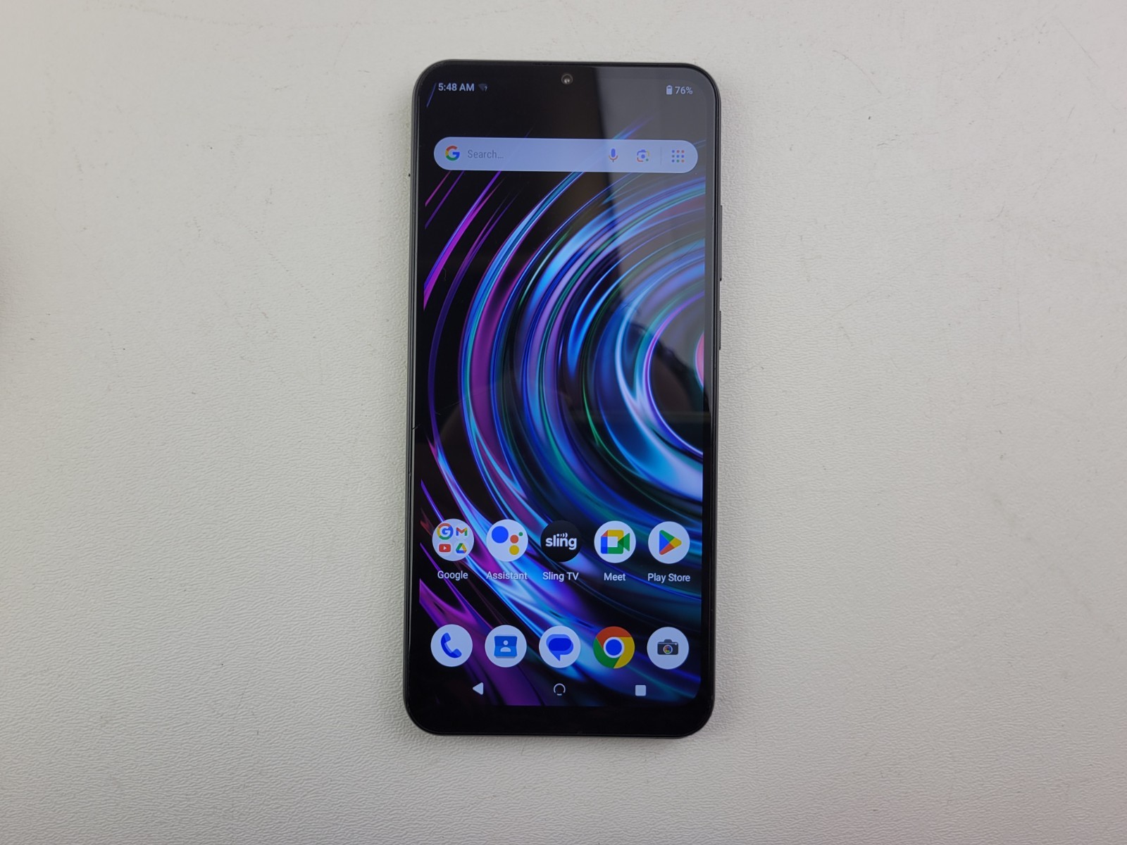NUU Mobile N21 (N6504L) 32GB (CARRIER UNKNOWN) Dual SIM – CRACKED – H5638