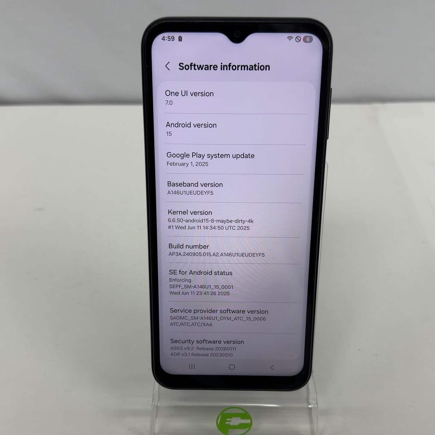 TracFone Samsung Galaxy A14 5G 4GB RAM 64GB SM-A146U1/DS Absolute Black