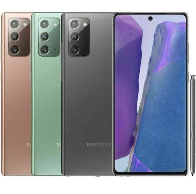 Samsung Note 20 5G N981U Unlocked T-Mobile Verizon Mint Straight Talk Boost AT&T