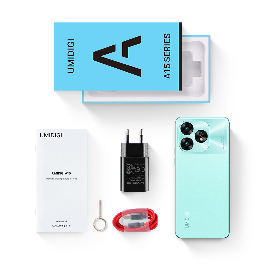 UMIDIGI A15 A15C 8GB+256GB/128G Android 13 Smartphone Unlocked T-Mobile AT&T