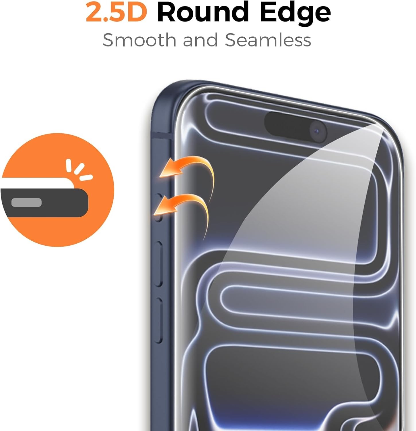iPhone 17 Pro Max 3-Pack Screen Protector with Easy Install Frame & No Bubbles