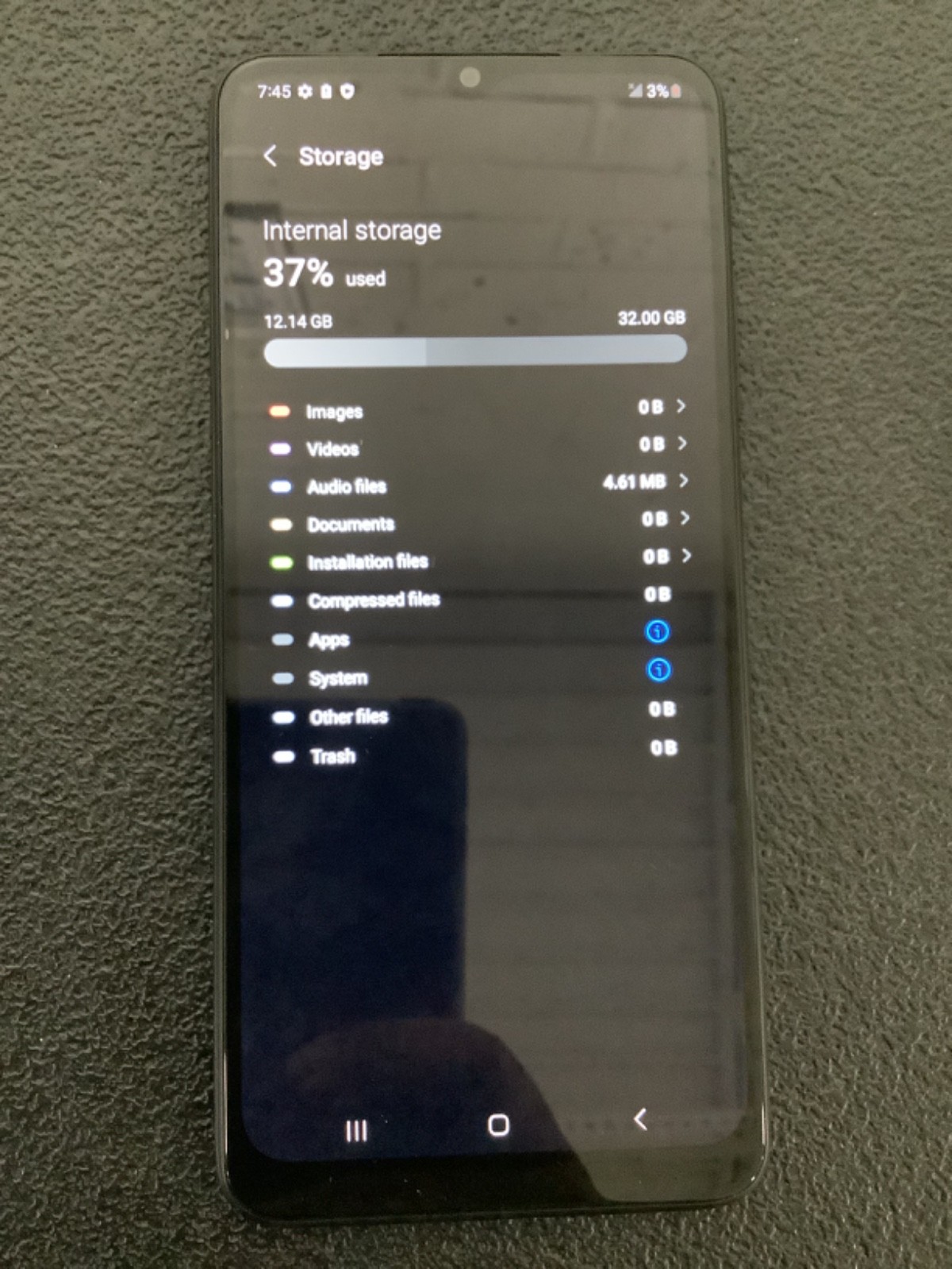 Samsung Galaxy A03S 32GB color black