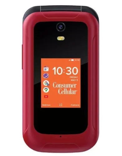 New Iris Flip Phone (8GB) 5.0MP Camera 4G LTE (Unlocked Any For Any GSM Carrier)